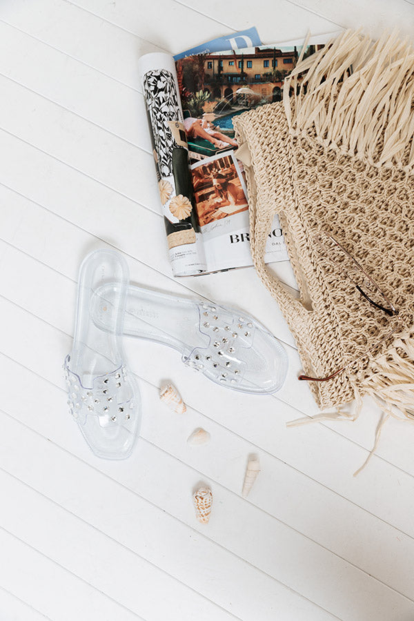 Charli Jelly Sandal in Clear