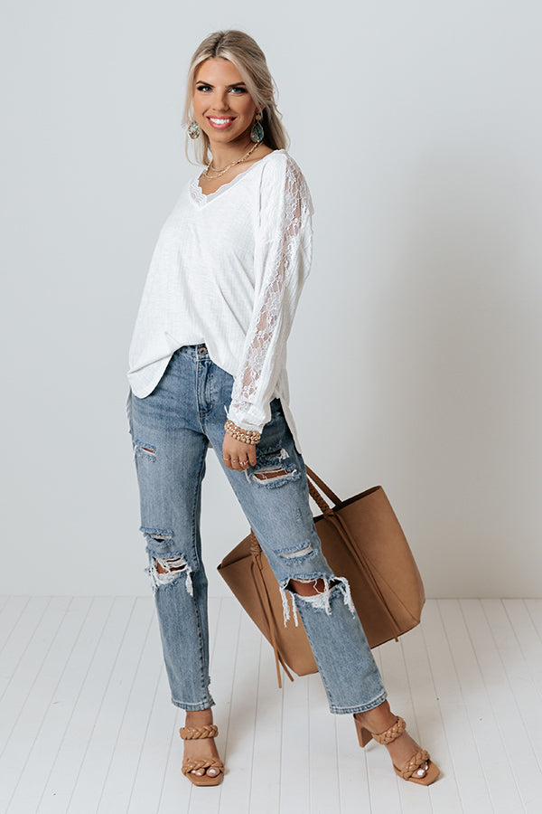 Wonderfully Loved Shift Top