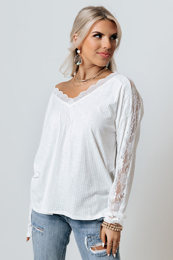 Wonderfully Loved Shift Top