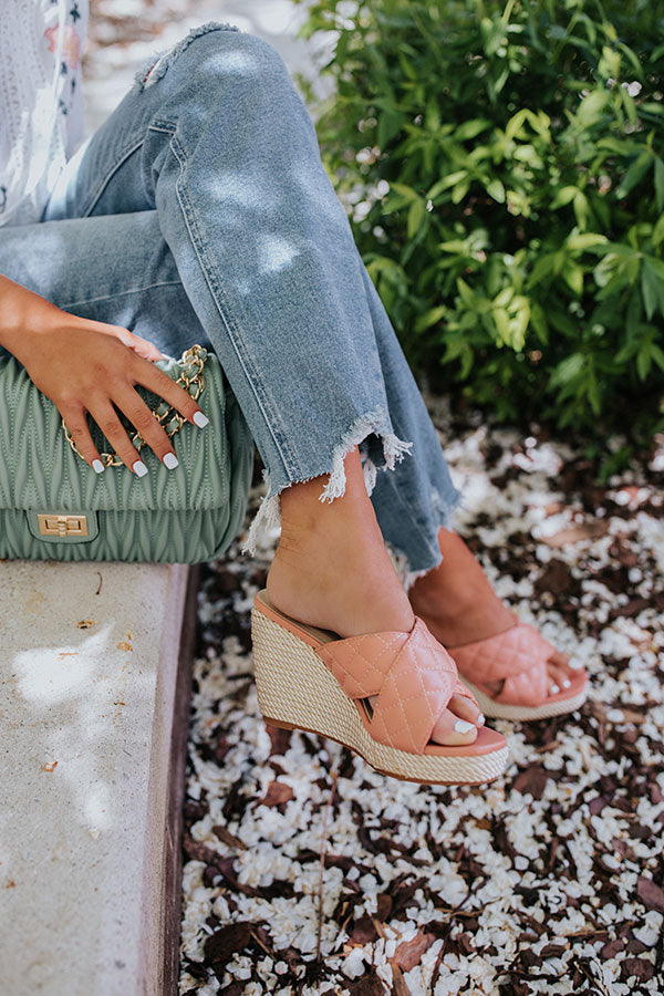 The Ammar Wedge In Blush