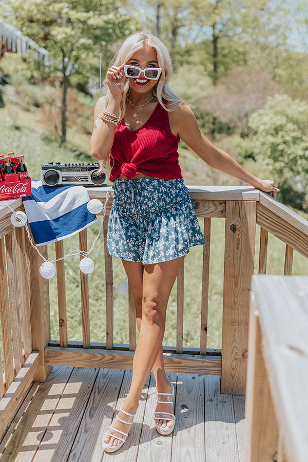 Cape Town Crush Knit Tank