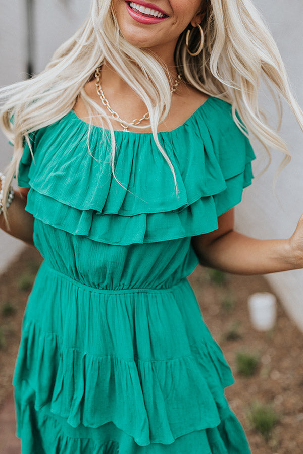 Del Mar Ruffle Dress