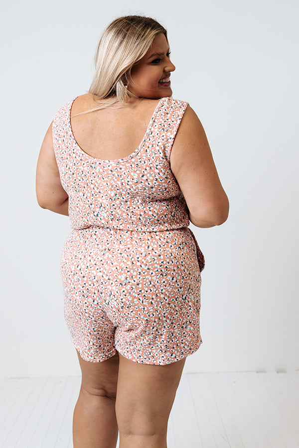 Peony Garden Romper