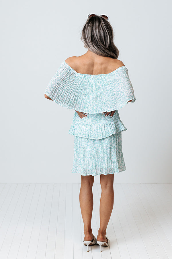 Marco Island Tiered Dress In Island Paradise