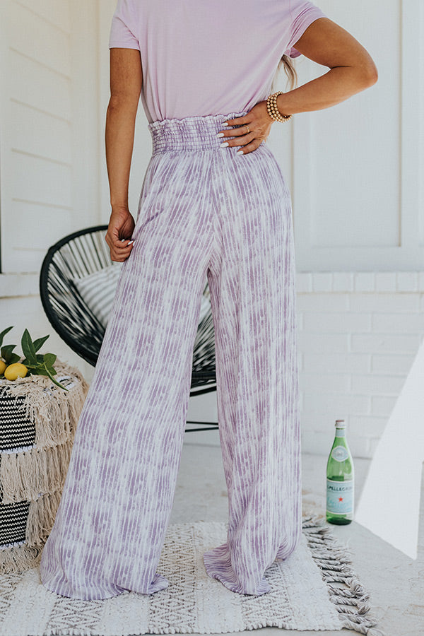 Malibu Cruise Stripe Pants In Purple