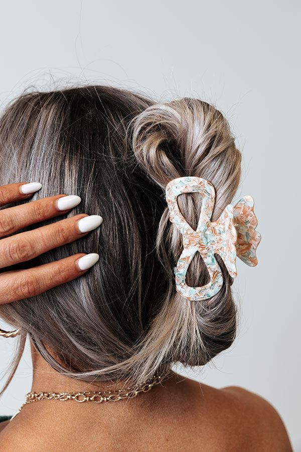 Regal Night Hair Claw Clip Set In Limpet Shell