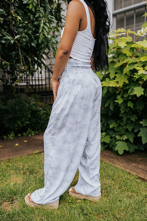Malawi High Waist Flowy Pants