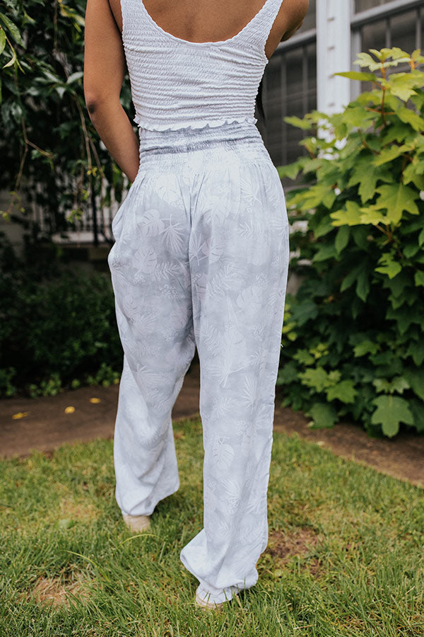 Malawi High Waist Flowy Pants