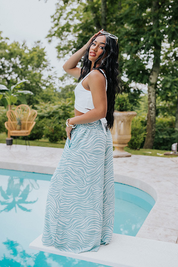 Non-Stop To Paradise Pants in Limpet Shell