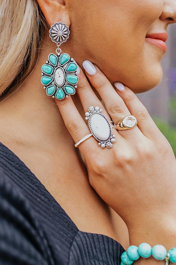 Popular And Pretty Turquoise Ring
