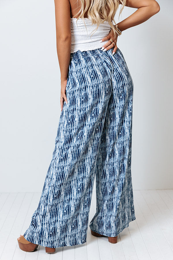 Malibu Cruise Stripe Pants In Blue