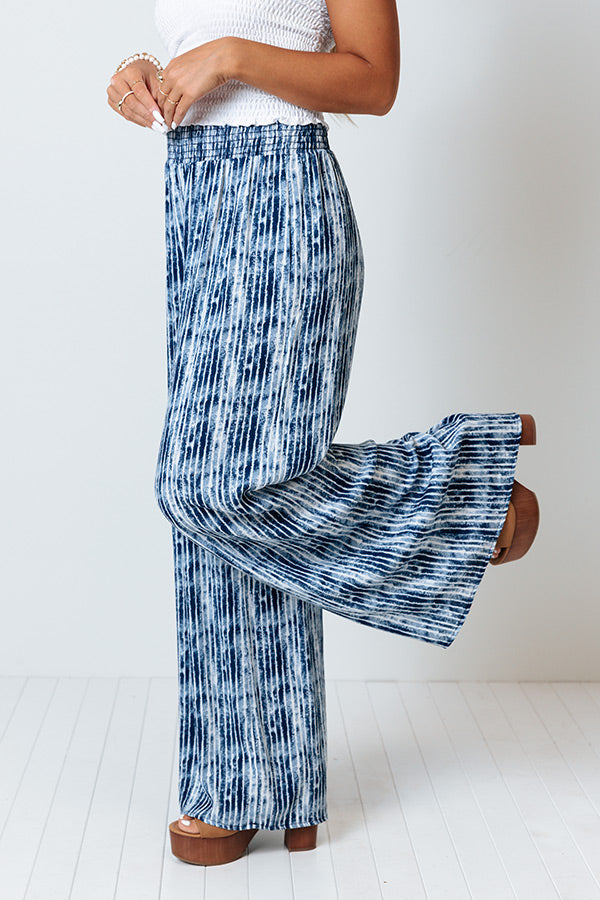 Malibu Cruise Stripe Pants In Blue