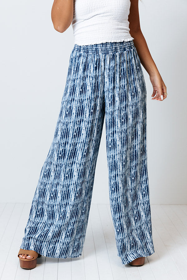 Malibu Cruise Stripe Pants In Blue