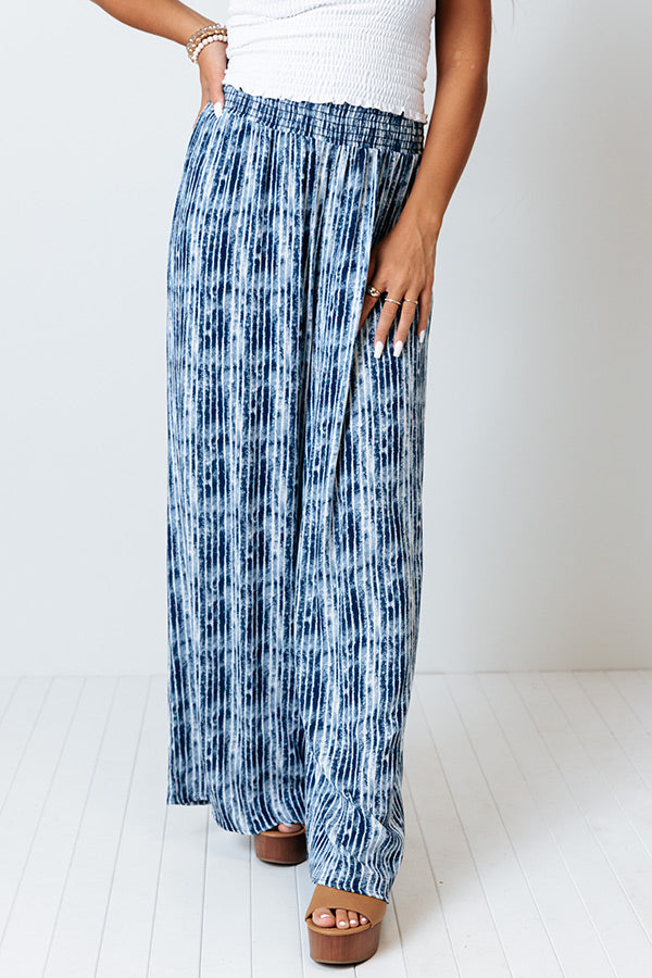 Malibu Cruise Stripe Pants In Blue