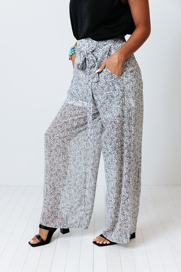 Lavish Love Paisley Pants