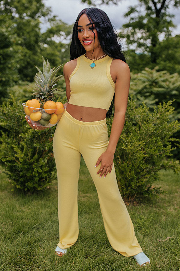Long Day Ribbed Pants