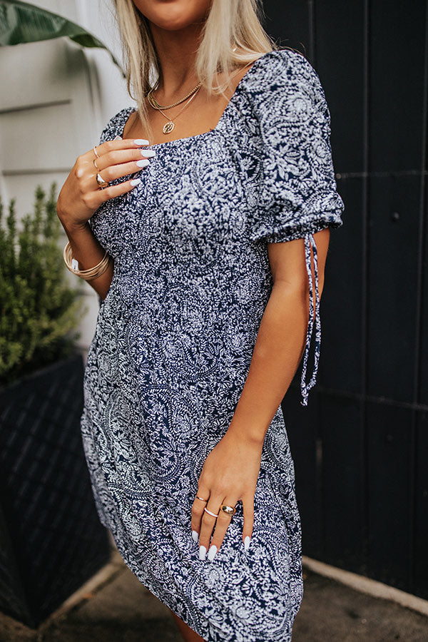 Free To Roam Smocked Dress