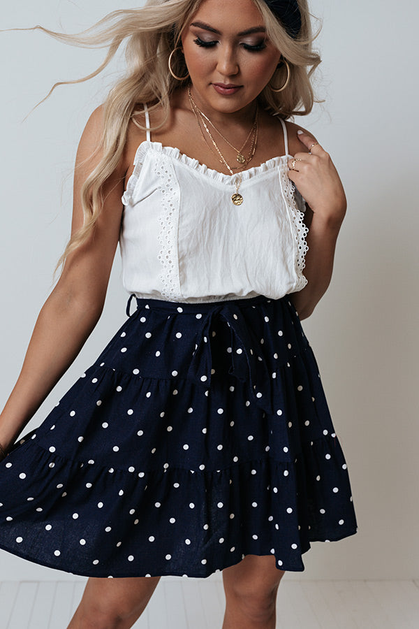 Simply Radiant Dress In Navy