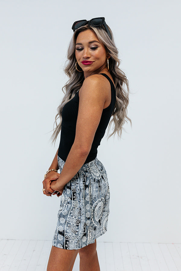Santa Barbara High Waist Shorts