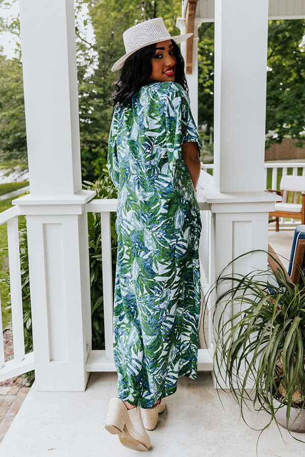 Southern Bay Shift Dress In Blue