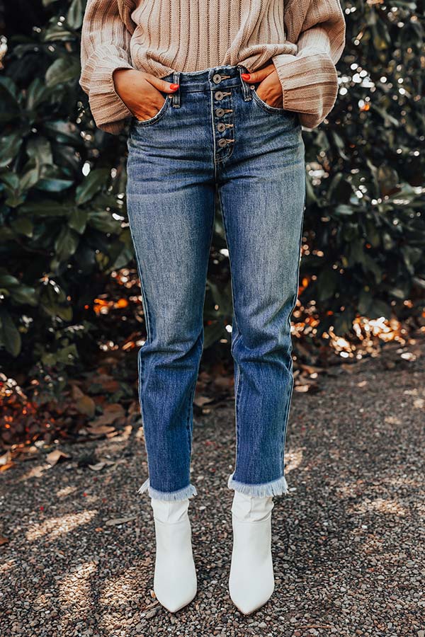 KanCan Olana High Waist Ankle Jean