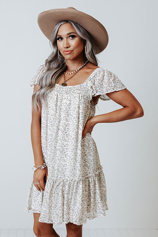 Parade Pretty Shift Dress In Ivory