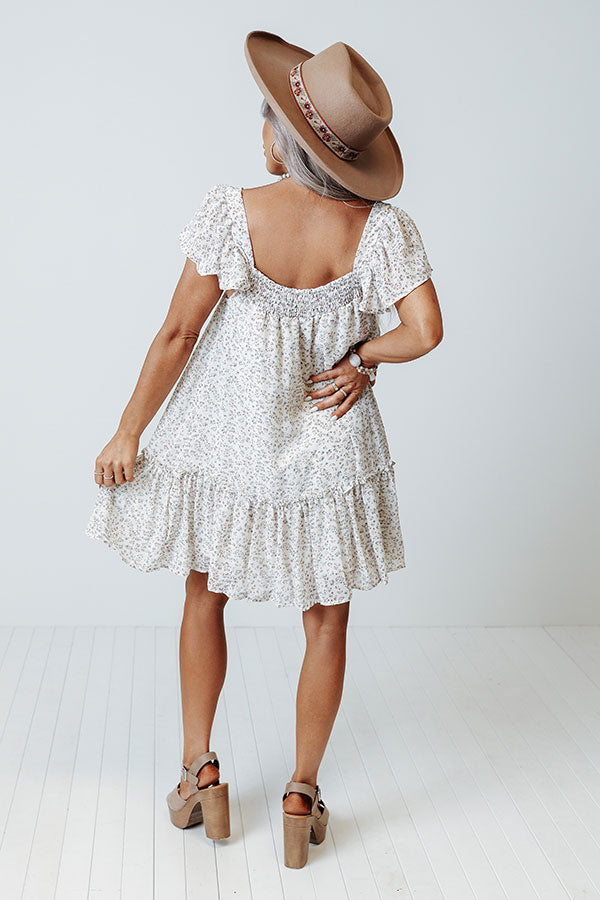 Parade Pretty Shift Dress In Ivory