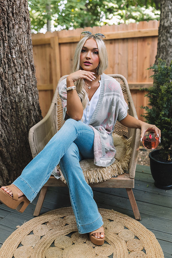 Simple Reminder Knit Cardigan