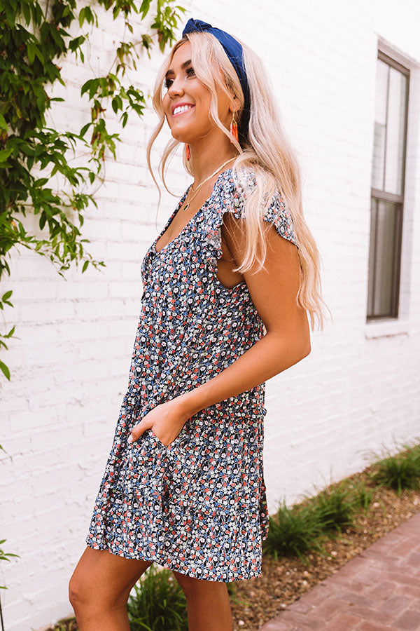 Successfully Chic Shift Dress In Black