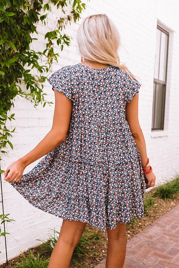 Successfully Chic Shift Dress In Black