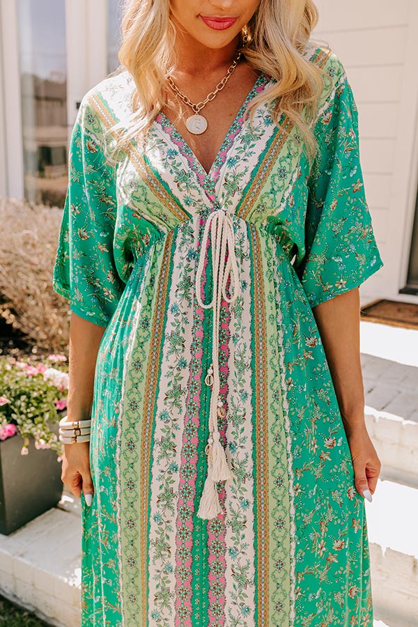 Retreat Yourself Midi In Jade