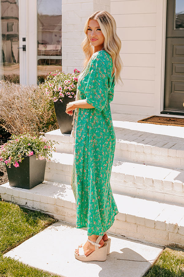 Retreat Yourself Midi In Jade