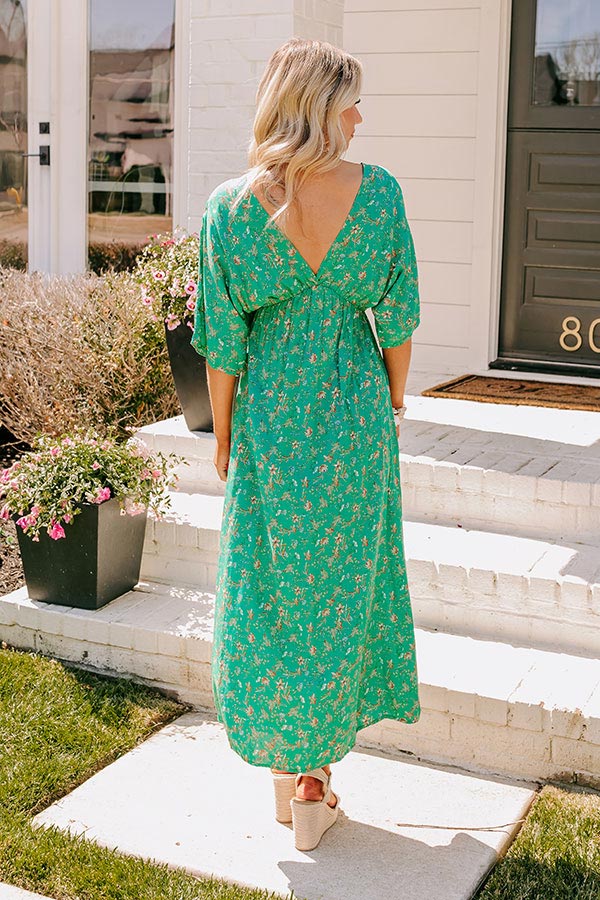 Retreat Yourself Midi In Jade