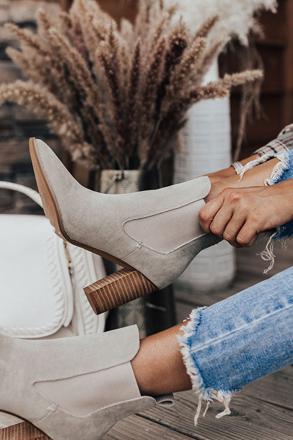 The Navarre Faux Suede Boot