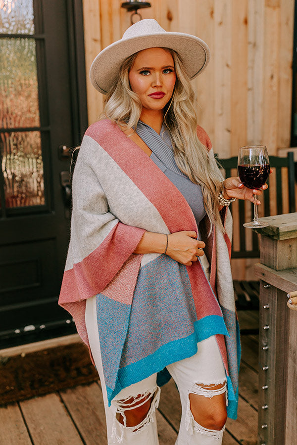 My Kind Of Night Poncho Curves