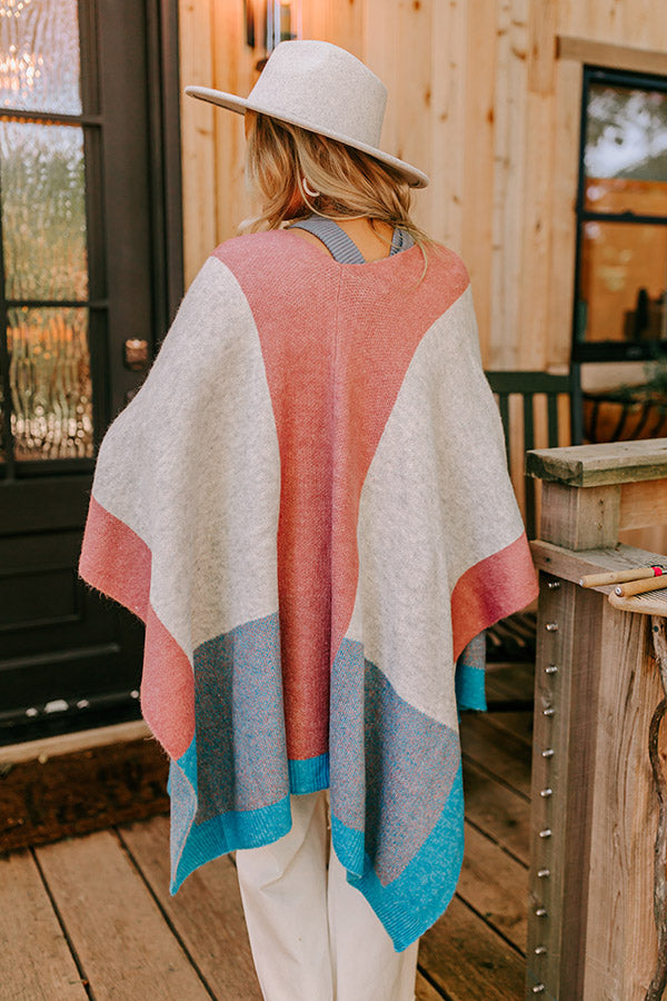 My Kind Of Night Poncho Curves