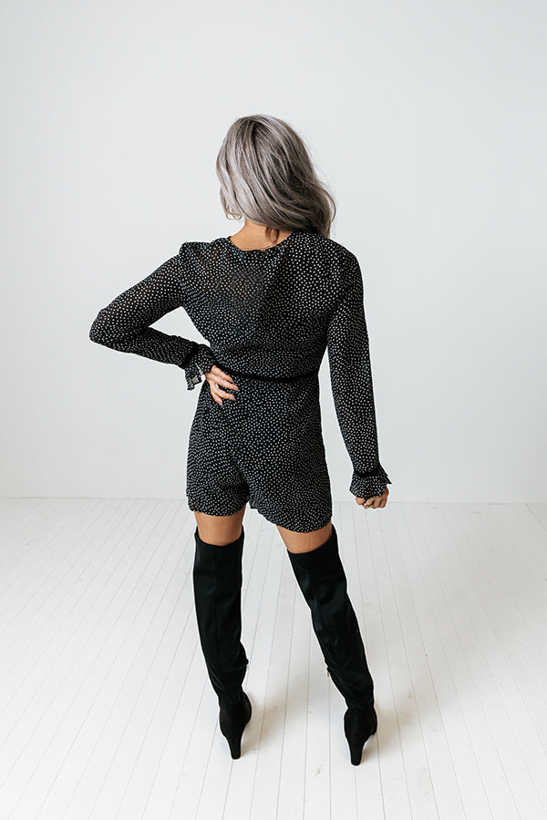 The Maelynn Polka Dot Romper