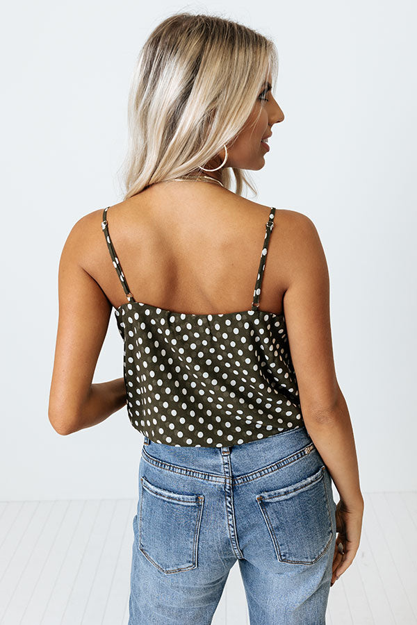 Free To Twirl Polka Dot Bodysuit