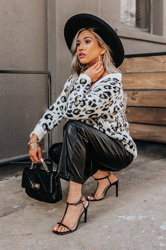 The Lucee Patent Heel In Black