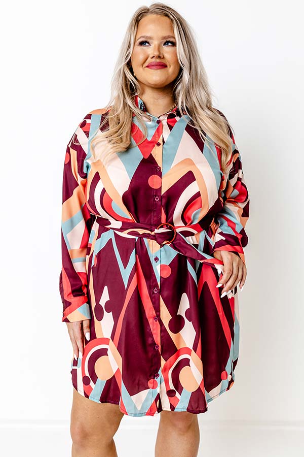 Chic Reveal Color Block Dress Curves Impressions Outlet Chic Reveal Color Block Dress Curves Impressions Outlet