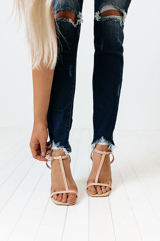 The Lucee Patent Heel In Natural
