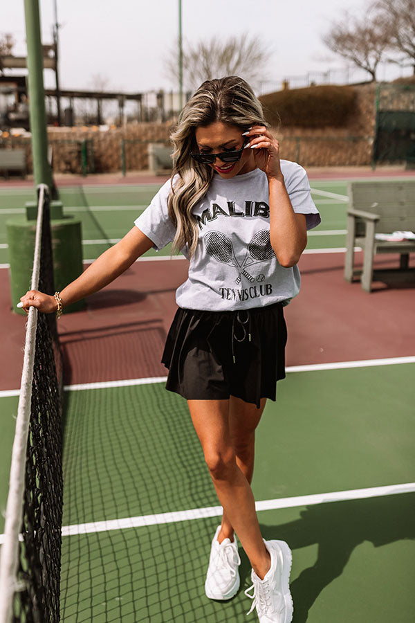 Mineral-Wash Malibu Tennis Club Graphic Tee