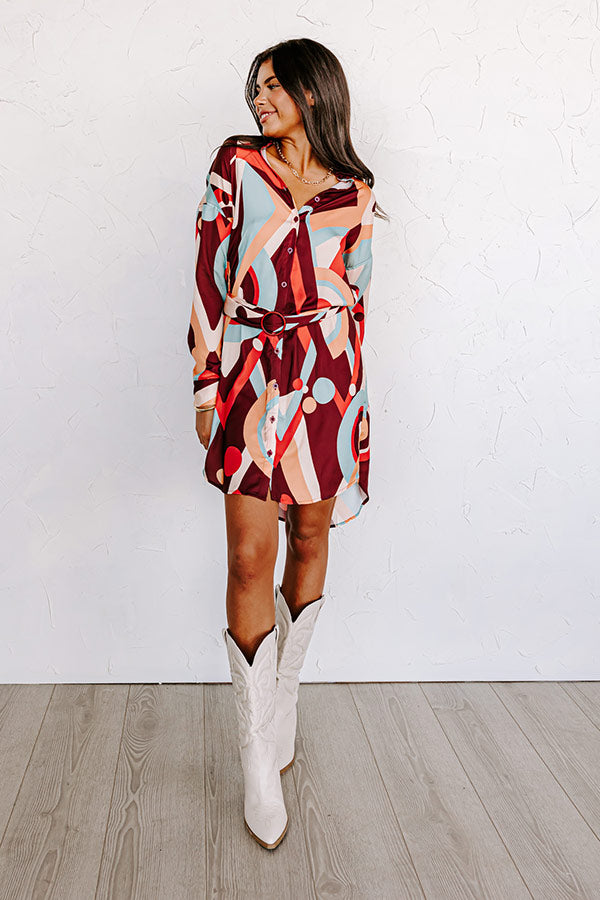 Chic Reveal Color Block Dress