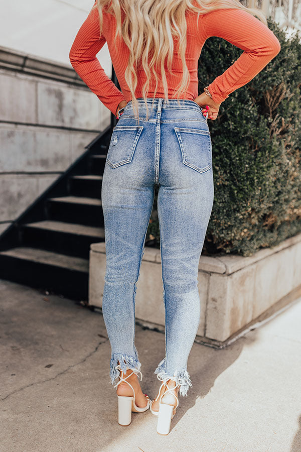The Meg High Waist Ankle Skinny