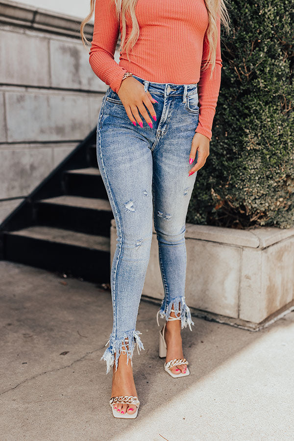 The Meg High Waist Ankle Skinny