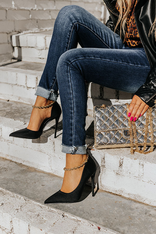 The Priya Heel In Black