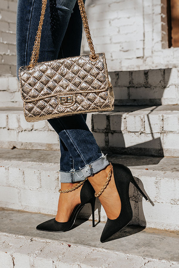 The Priya Heel In Black