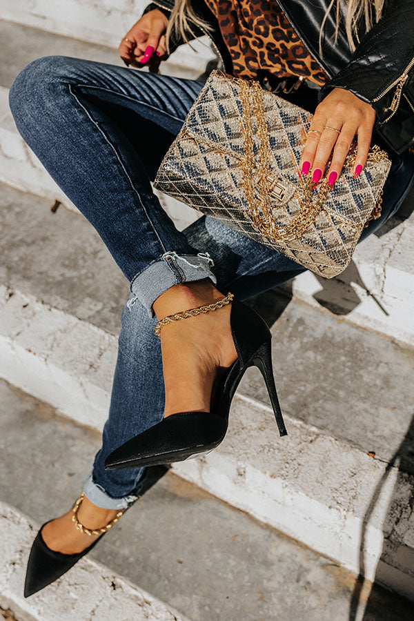 The Priya Heel In Black