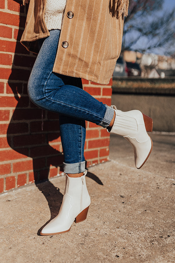 The Rush Faux Leather Bootie
