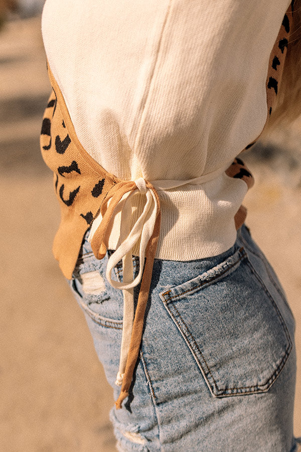 Brooklyn Believer Wrap Top